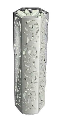 Grill`D Сетка на трубе Violet Steel (Камень 40 кг) AISI 310S 0,8мм/ЖС 0,8мм