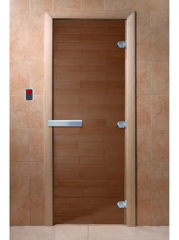 Дверь DoorWood "Бронза" 200х80 (Ольха 3п, 8мм)
